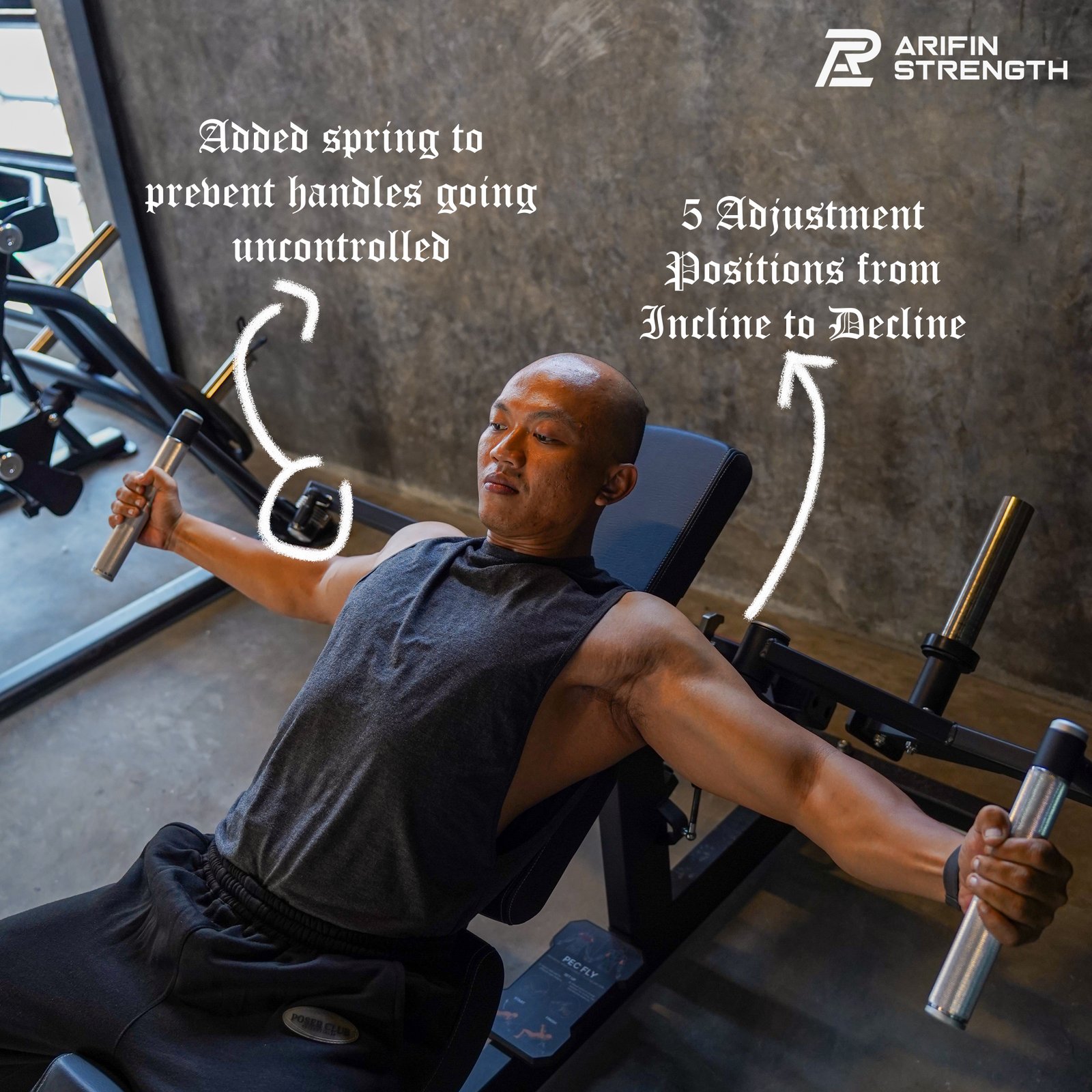 Arifin Strength Pec Fly