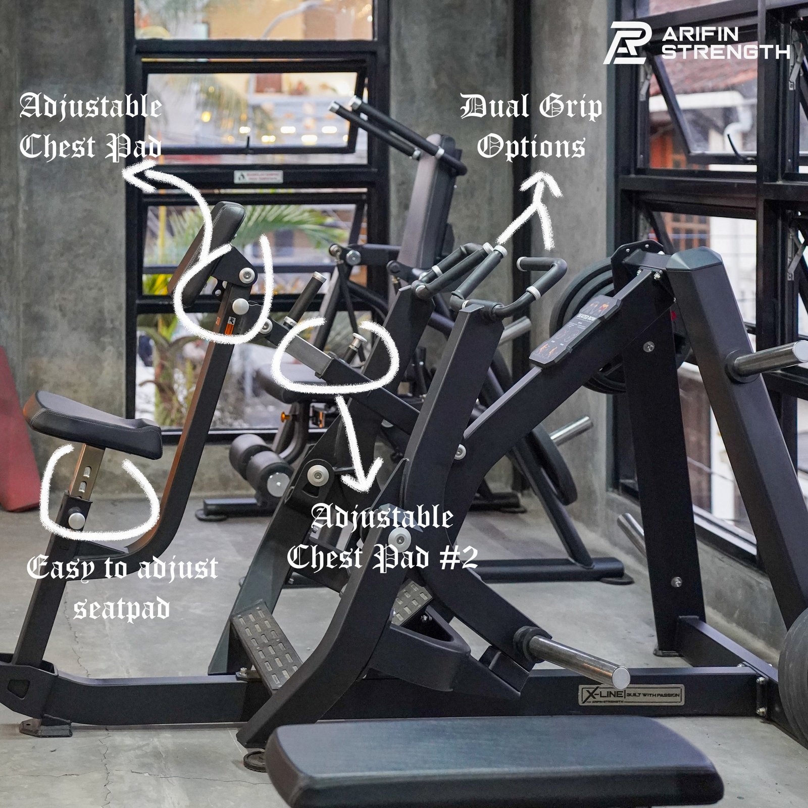 Arifin Strength Seated Row