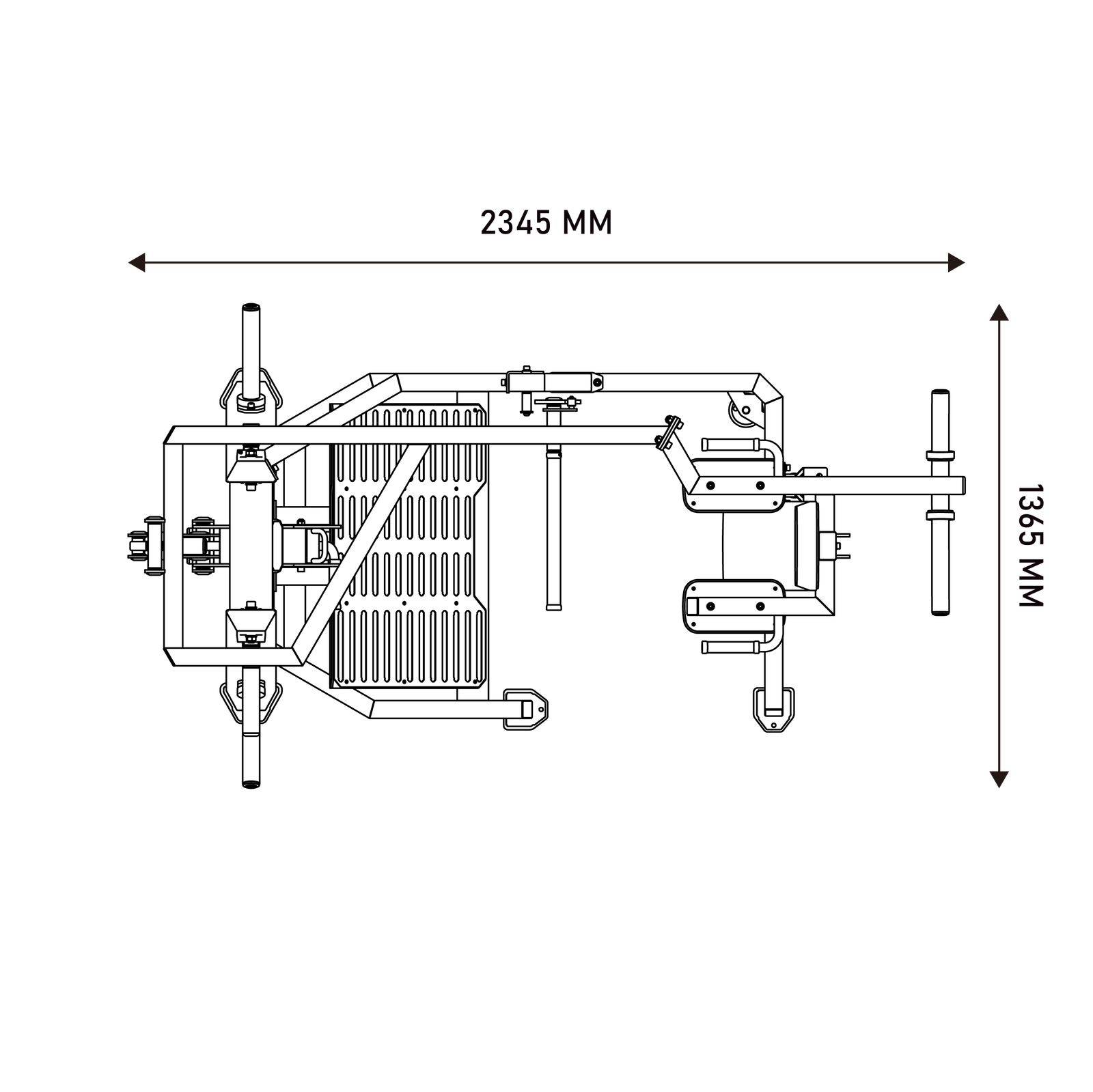 Arifin Strength Pendulum Squat