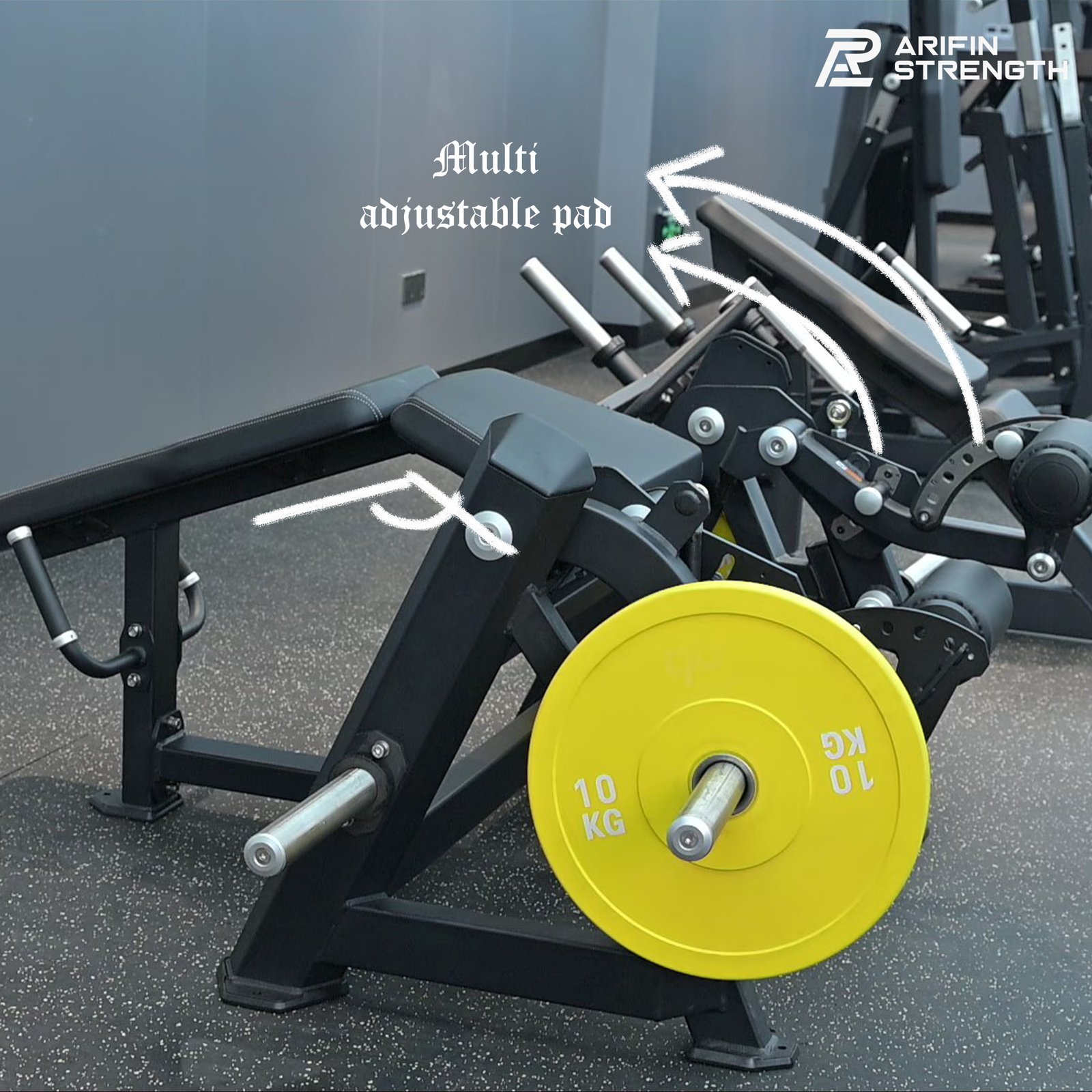 Arifin Strength Unilateral Prone Leg Curl
