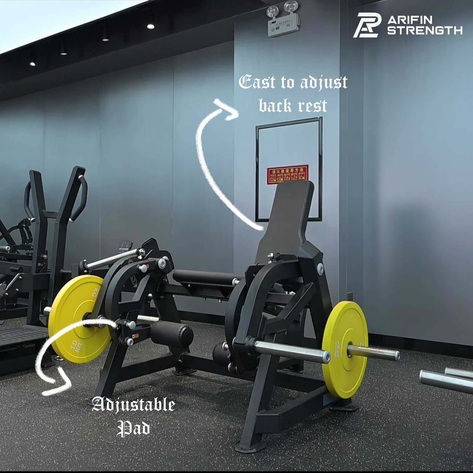 Arifin Strength Unilateral Leg Extension